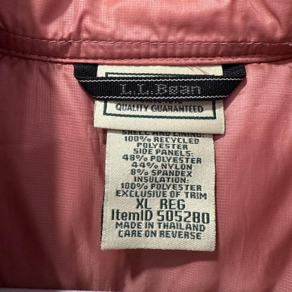 L.L. Bean |PrimaLoft Packaway Long Vest | Size: XL - Picture 12 of 14